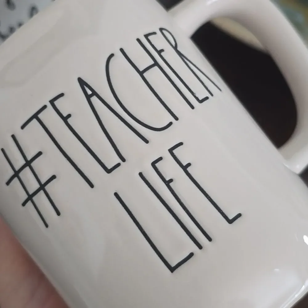 Rae Dunn | #Teacherlife Mug
